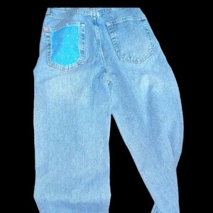 BDG hi rise baggy w/ patchwork pocket